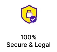 100% सुरक्षित और भरोसेमंद